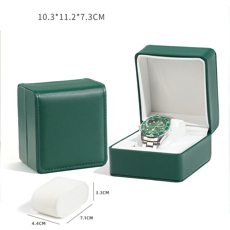 New PU Leather Watch Box High-end Watch Jewelry Packaging Box Storage Display Gift Box